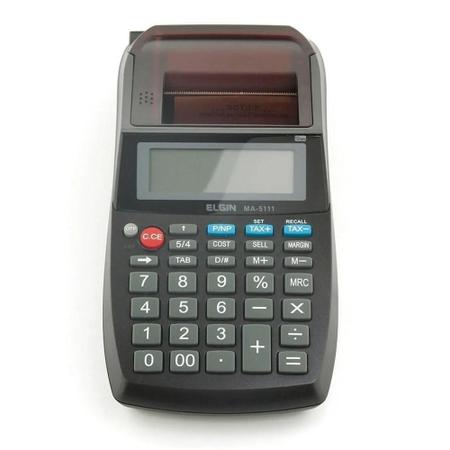 Imagem de Calculadora Fita Elgin Compacta 12 Dígitos Ma-5111