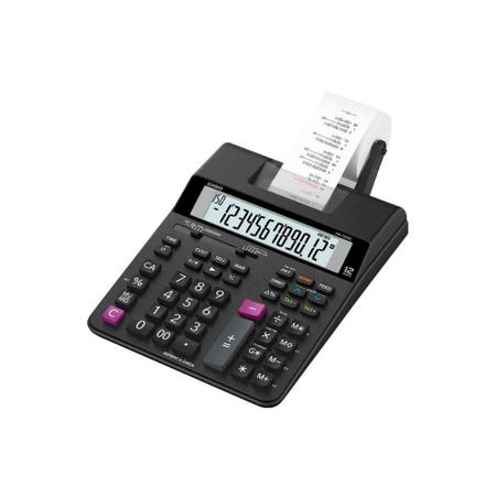 Calculadora Preta Casio HR-150RC-B-DC Imagem de Calculadora Preta Casio HR-150RC-B-DC