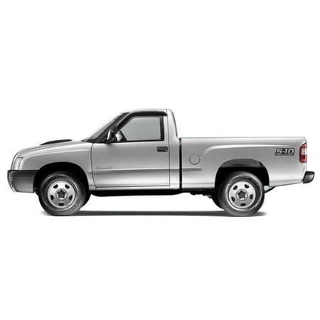 Calha Chuva Defletor Fumê TG Poli Chevrolet S10 2P 1995-2011 Imagem de Calha Chuva Defletor Fumê TG Poli Chevrolet S10 2P 1995-2011