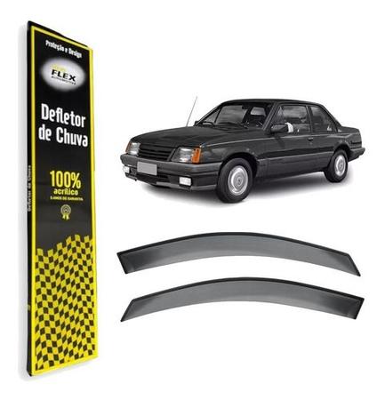 Imagem de Calha de Chuva Defletor Gm Monza 1982 a 1996 Tubarão 2 Portas Ecoflex