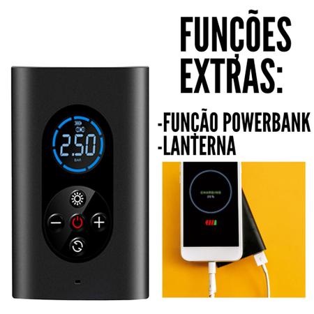 Digital air shop pump for car