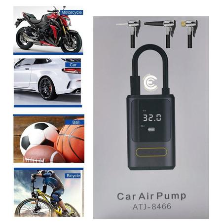 Digital air sale pump for car