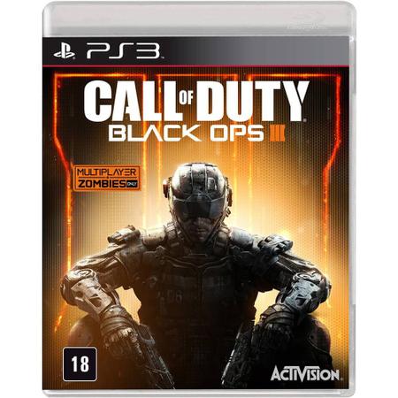 Call Of Duty:black Ops 3 Multiplayer Online E Modo Zumbi Ps3 - ACTIVISION -  Call of Duty - Magazine Luiza