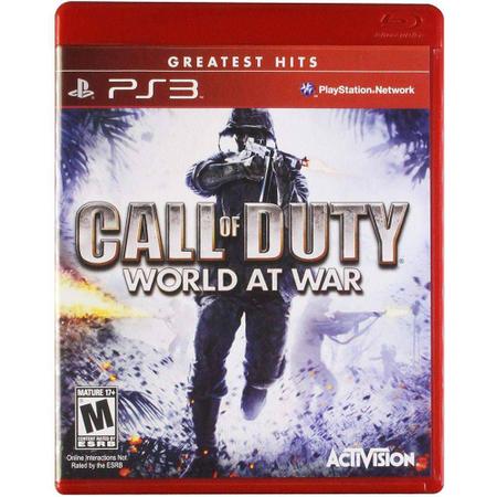 Jogo Call Of Duty World at War Xbox 360 - Usado - Console Games