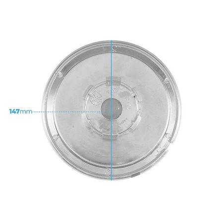 Calota Central 147mm Scorro S172 S181 GM Prata - RRT Imagem de Calota Central 147mm Scorro S172 S181 GM Prata
