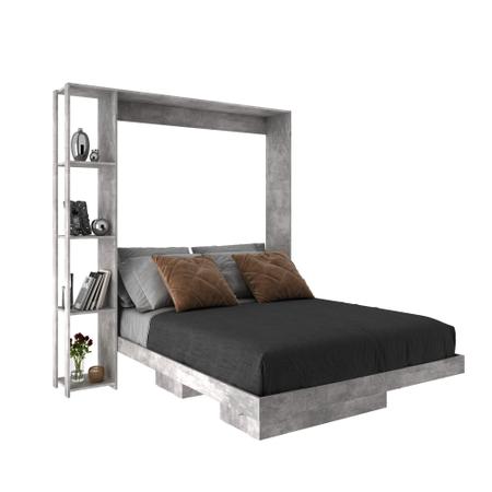 Imagem de Cama Articulada de Casal 4 Prateleiras 2 Nichos 178,5x193cm CM8014