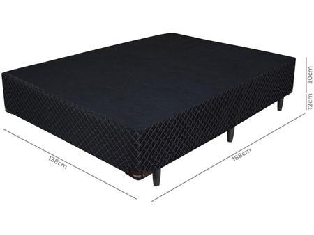 Imagem de Cama Box Base Casal Poliester (1.38X1.88)