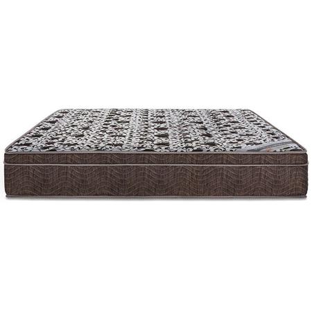 Imagem de Cama Box Baú Queen: Colchão Molas Ensacadas Ortobom SuperPocket Physical + Base CRC Suede Gray(158x198)