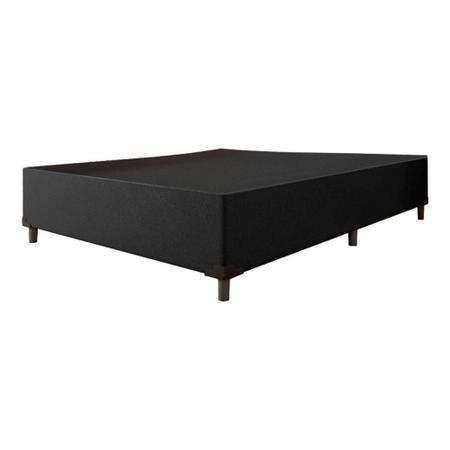 Imagem de Cama Box Casal 1,38m com 38cm de Altura Prince Preto