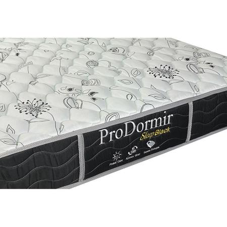 Imagem de Cama Box Casal + Colchão De Molas - Probel - Prodormir Sleep Black 138cm