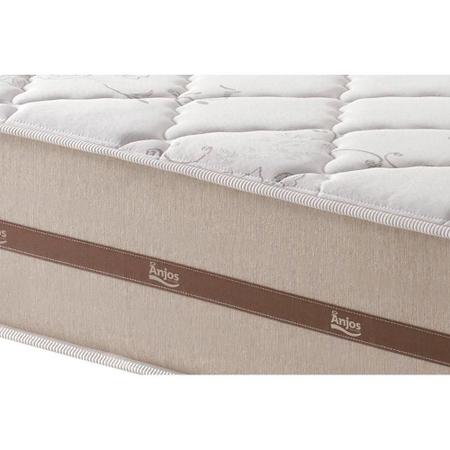 Conjunto Cama Box + Colchão Casal King Best Molas Ensacadas 138x188x32cm Anjos - Red Móveis