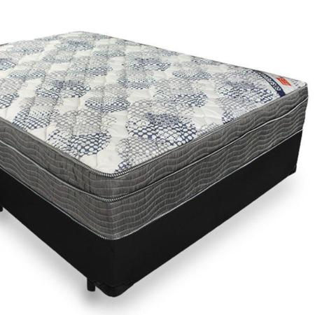 Imagem de Cama Box Casal + Colchão Ortobom Molas Ensacadas ISO SuperPocket 138x188x67