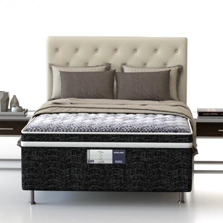 Imagem de Cama Box Casal Conjugado Prodormir Molas Bonnel Springs 138x188x42