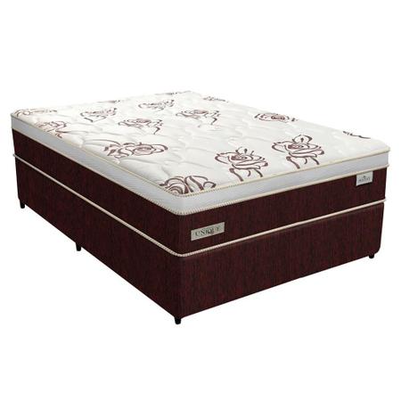 Imagem de Cama Box Casal Destiny Espuma D28 Branco - PLUMATEX