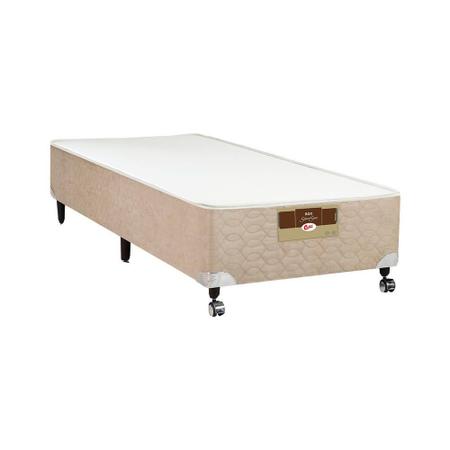 Imagem de Cama Box + Colchão Solteiro Castor Mola Pocket Silver Star AIR com Box SI Double Face 088x188x74cm