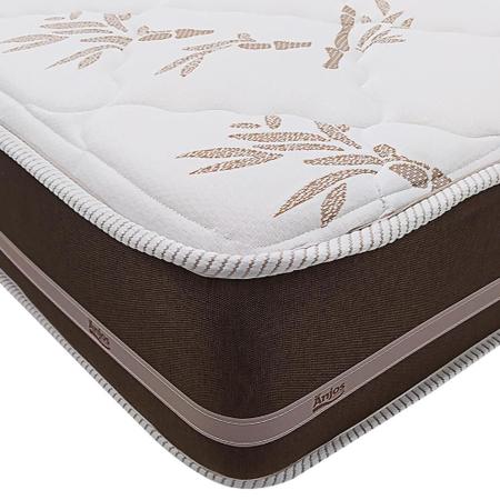 Imagem de Cama Box com Baú Solteiro King + Colchão De Molas - Anjos - Classic Superlastic 78x188x59cm