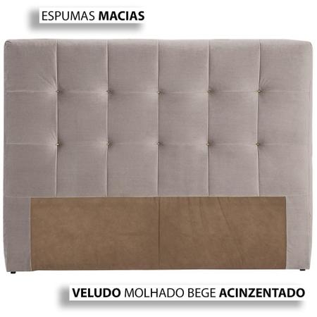 Imagem de Cama Box com Cabeceira Herval Spettácolo Queen, 74x158x198 cm, Molas Ensacadas