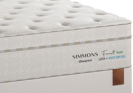 Imagem de Cama Box com Colchão Queen Simmons Bamboo Forest Plush 158x198