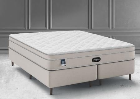 Imagem de Cama Box com Colchão Queen Simmons Titanium 158x198