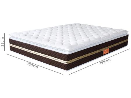 Imagem de Cama Box Queen Size (Box + Colchão) Umaflex Mola