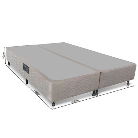 Imagem de Cama Box Queen Size Pocket Class Bege Castor