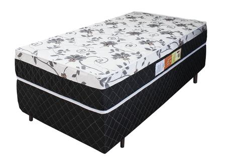 Imagem de Cama Box Solteiro + Colchão Noble Relaflex 88x188x51 Ortopédico