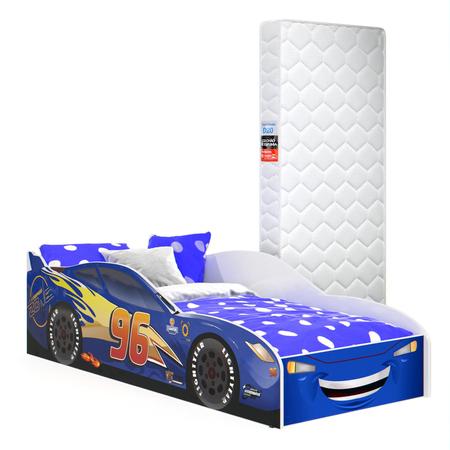 Imagem de Cama Carro Infantil Para Quarto Menino Com Colchão