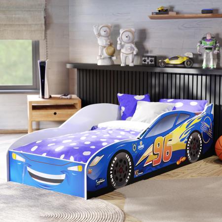 Imagem de Cama Carro Infantil Para Quarto Menino Com Colchão