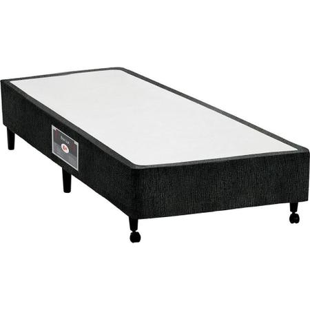 Imagem de Cama Castor Solteiro Black e White Air Double Face D45 88x188x54 + Box Castor