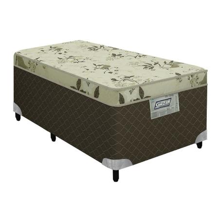 Imagem de Cama de solteiro Conjugado Elegance Gazin Box e Colchão 88x188x45