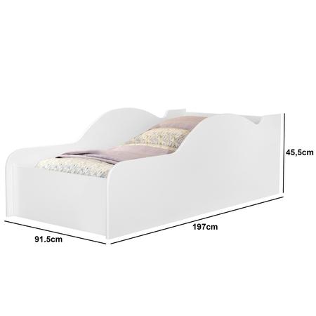 cama de solteiro para quarto carro adesivada com colchão incluso - Maali Imagem de cama de solteiro para quarto carro adesivada com colchão incluso