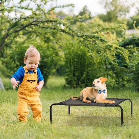 Imagem de Cama elevada para cães e gatos OYEAL Cooling Raised Dog Cot Small