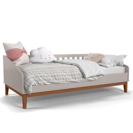 Imagem de Cama Infantil Baba Nature Cinza Eco Wood  Matic