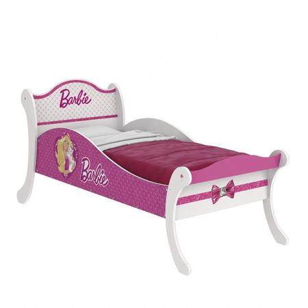 Mini Cama Infantil Barbie Dreamtopia 7A Rosa Pura Magia