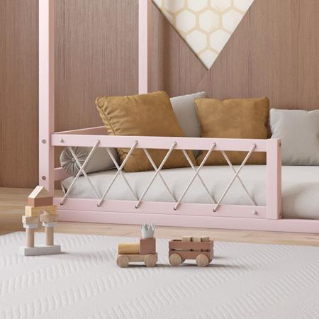 Cama Infantil em Pinus Fortaleza - Ludika Mobilia Imagem de Cama Infantil em Pinus Fortaleza