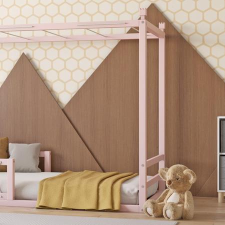 Cama Infantil em Pinus Fortaleza - Ludika Mobilia Imagem de Cama Infantil em Pinus Fortaleza