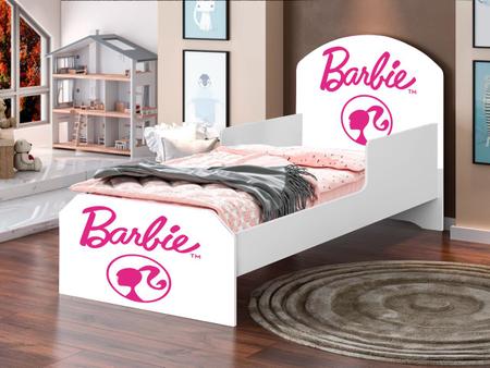 Mini cama barbie com colchao