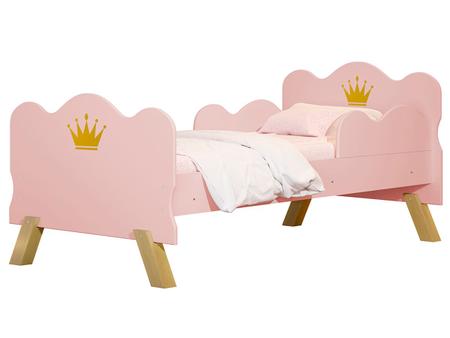 Imagem de Cama Infantil Realeza Rosa Princesa