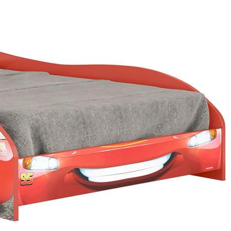 Cama Infantil com Aerofólio 100%MDF Relâmpago McQueen Star P13