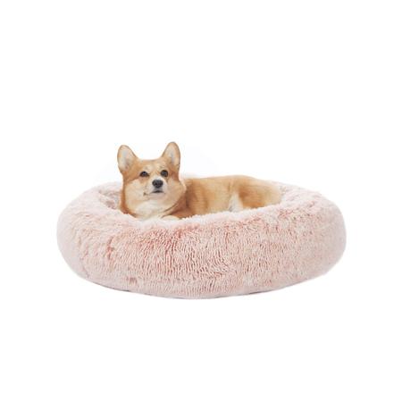 Imagem de Cama para cães Bedfolks Calming Donut de 30 cm redonda para cães de 20 kg
