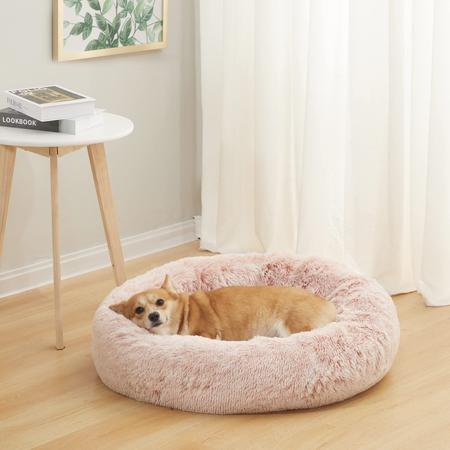 Imagem de Cama para cães Bedfolks Calming Donut de 30 cm redonda para cães de 20 kg
