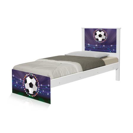 Imagem de Cama Solteiro Copa Futebol Estádio