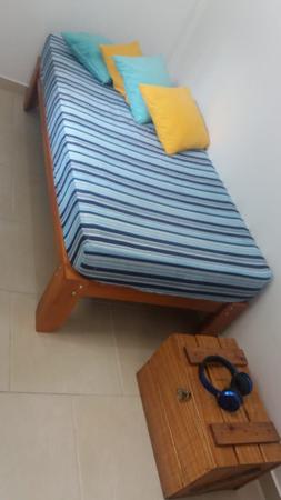 Imagem de Cama Solteiro Padrão Penafort 188x88x35 Cor Imbuia