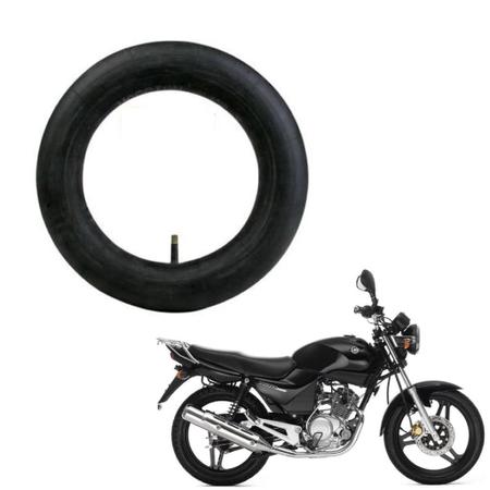 Imagem de Camara De Ar Pneu Moto Aro 18 Cg Titan Fan Cargo Ybr 125 Strada Cbx 200 Hunter Max