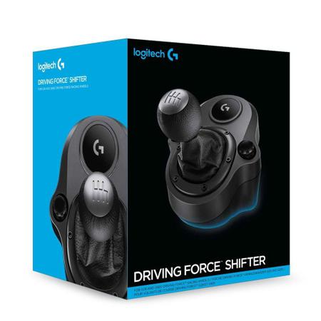 Imagem de Câmbio Logitech G Driving Force, Compatível com Volantes Logitech G923, G29 e G920 para PS5, PS4, Xbox Series XS, Xbox One, PC - 941-000119