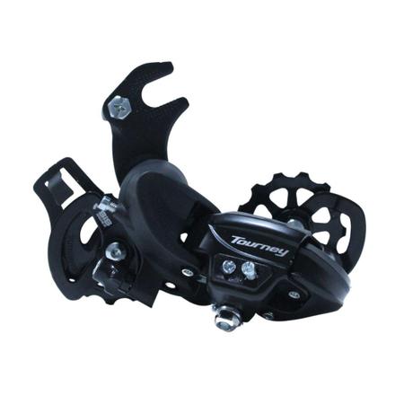 Cambio Traseiro Shimano Tourney TY300 6 7 8v C gancheira Preto
