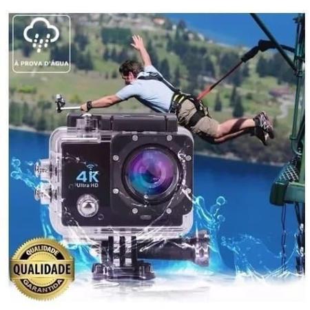Imagem de Câmera Action Go Cam Pro Ultra 4K: Água, Wi-Fi Gravação