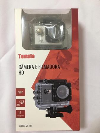 Imagem de Câmera Action Go Cam Pro Ultra 720Hd Sport Hd Prova Dágua - Tomate