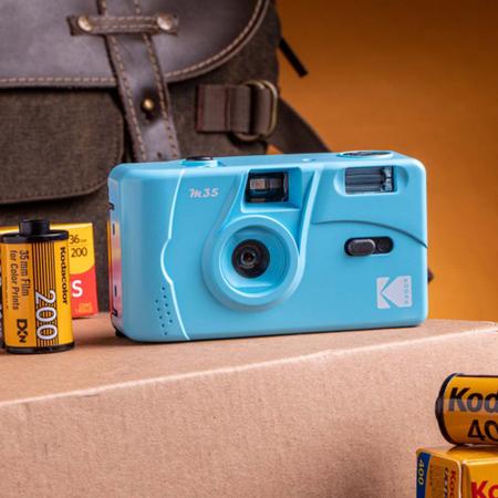 Kodak M35 Cámara Compacta Analógica 35 mm Azul
