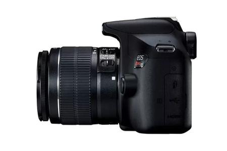 Imagem de Câmera Canon EOS Rebel T7+ com Lente EF-S 18-55mm IS II